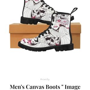 Men's canvas boots